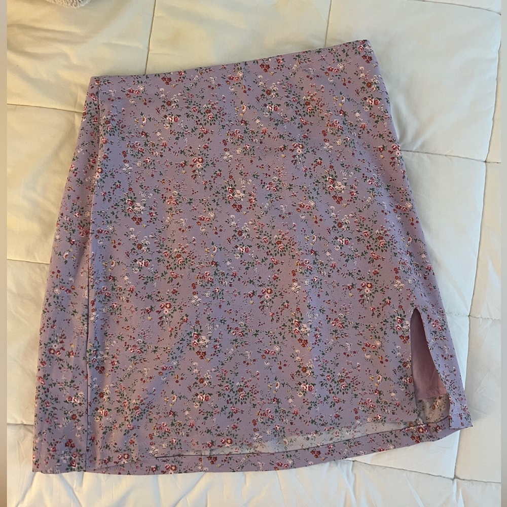 Princess Polly floral mini skirt